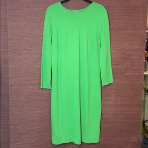 Ann Taylor- NWT- Green 3/4 sleeve dress size 14 💝